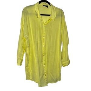 ASOS Yellow Button Down Shirt